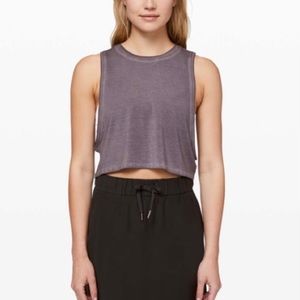 Lululemon Muscle Love Crop Tank Sz 6